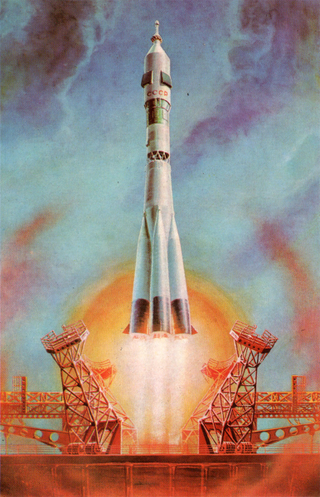 Illustration for article titled The First Spacewalker Created The Best SovietĀ CosmicĀ Landscapes